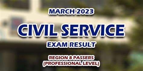 Region 8 Passers Professional: March 2023 Civil .